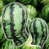 Watermelon head headgear fruit mask to blame for the mask evil cosplay