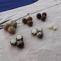 Lotus Bodhi root beads carved DIY loose beads handmade key chain accessories Bodhi with beads