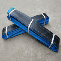 Anti-cutting leather sling polyurethane wear-resistant cutting glass ribbon lifting belt glass lifting special sling belt