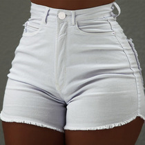 2021fashion summer ripped jeans women shorts ladies pants