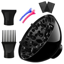 Huxelectric blow hair curly hair dryer cylinder mouth cover single vent hood fitting blow cylinder machine universal drying hood wind cover