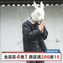 LMTNZD autumn cotton-padded clothes men Korean trend thickened tooling cotton-padded clothing warm cold and warm lamb wool jacket