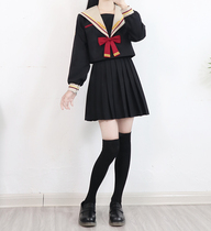 Xiaojin Japanese orthodox original Lily Sui jk uniform summer class suit Short-sleeved long-sleeved dress womens suit pleated sailor suit