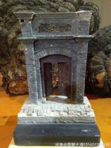 Old Beijing courtyard gate building original design ancient building restoration very meaningful cultural collection gifts