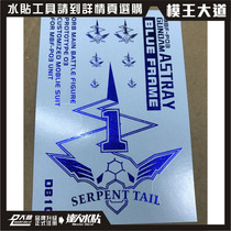 Large Forest Water Sticker Galvanising Gold MB Terrace Blue Isport Special Water Sticker D810