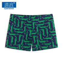 Hot spring men can go into the water for three minutes loose lining swimming trunks anti-embarrassment seaside vacation professional swimming trunks flower pants