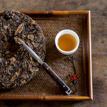 Shanfang Damascus Steel Tea Knife Pattern Steel Tea Needle Stainless Steel Tea Cone Handmade Puer Tea Knife Tea Set Accessories