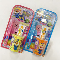 Korea Pororo Childrens Dental Care Set (Three Sections) Single Pack (over 3 years old) Daily Use AA