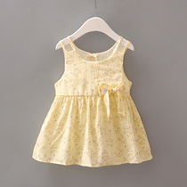 Female Baby Summer Dress Dress Summer 1 1 4 Year Old Children Foreign Air Princess Skirt Polo Girl Skirt Cotton breathable