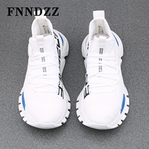 Men's shoes 2021 new Korean version of Joker breathable mesh shoes small white shoes men's fashion shoes casual sports running shoes tide