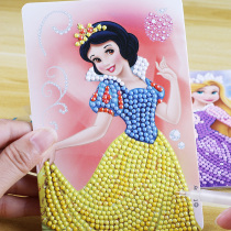 Snow White Diamond Sticky Painting Frozen Handmade DIY Tools Childrens Educational Brain Toys