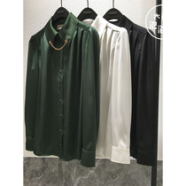 Korean bubble gum MOJO S PHINE Korean 2020 winter temperament shirt J204MSC027