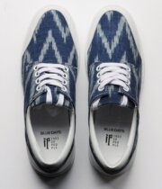 Dutch Indigo People co-name blue dyed canvas shoes handmade European retro board shoes