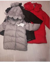  Webster childrens down jacket girls medium and long down jacket 813820