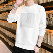rich bird spring autumn mens underwear slim fashion casual round neck long sleeve t-shirt mens tops