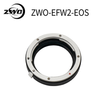 ZWO EFW2-EOS Nikon Adapter ring is suitable for connecting 2”filter wheel Canon lens or Nikon lens