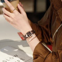 Watch women 2021 summer New temperament belt Waterproof high sense Lady brand womens simple