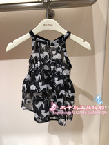 F2CD92314 Taiping bird childrens clothing special cabinet Summer new girl sleeveless jacket F2CDA2K16