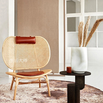 Nomad Chair Vine Chair Nordic Vines Art Rattan Chic Solid Wood New Chinese Style Sofa Chair Creative Furniture Folk Juks Casual Chair
