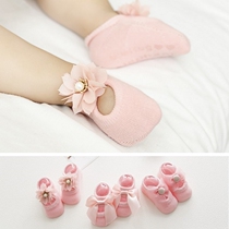 3 Double Loaded Newborn Princess Socks Baby Lace Socks Baby Photo Cute Shoes Socks Summer Thin hollowed-out Baostocking