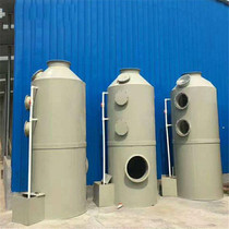 Spray Tower exhaust gas treatment equipment PP acid mist acid alkali waste gas Tower desulfurization ring R protection equipment cyclone scrubber