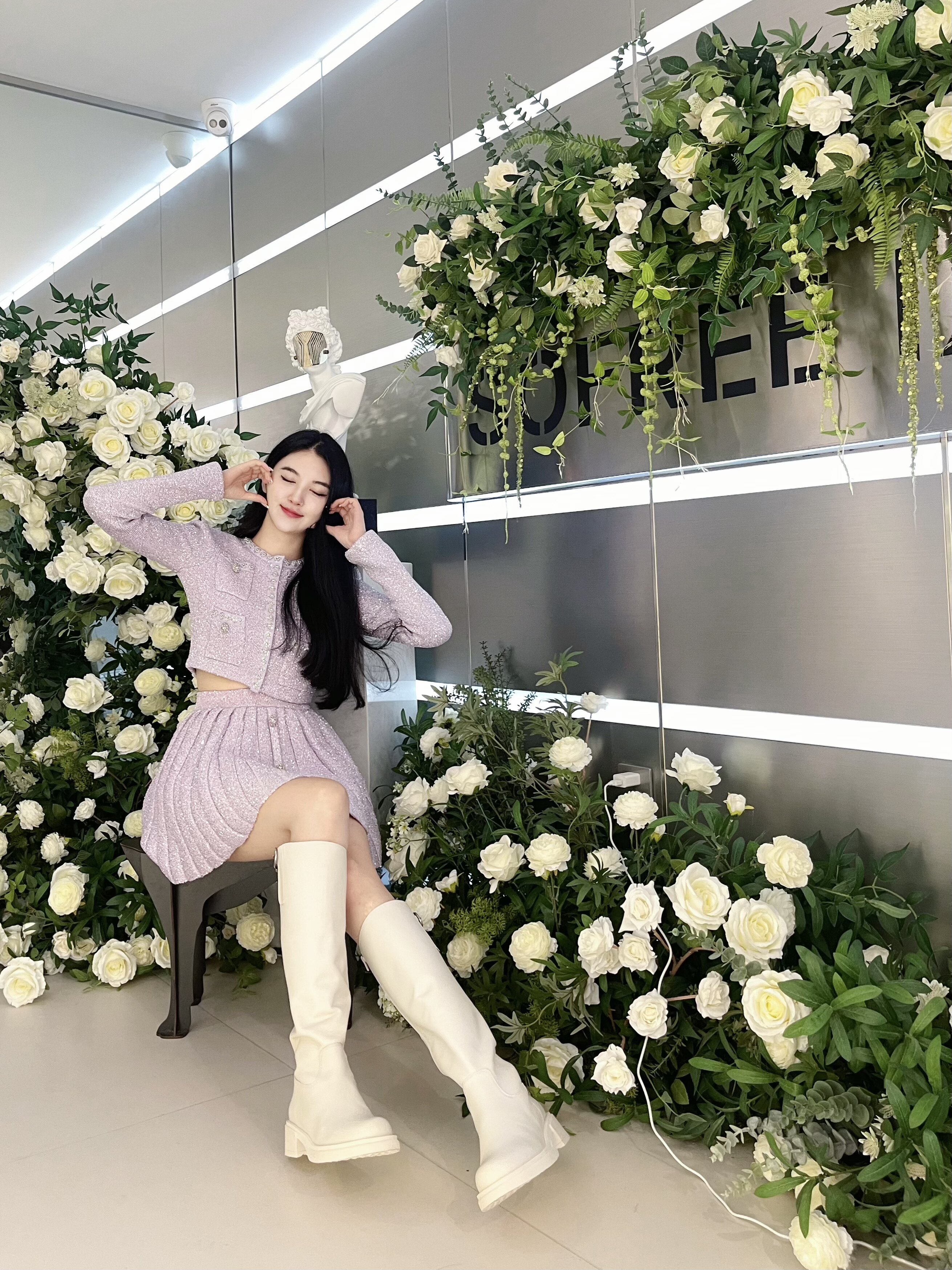 kisscat接吻猫[城市旅人]骑士靴，万茜方枪枪美洋同款真皮皮带扣复古英伦风