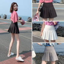 Pleated skirt women 2020 Summer new college wind high waist age anti-light suit skirt skirt a skirt women