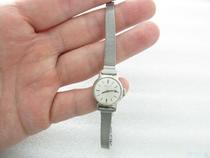 70s Swiss original LQ simple hand string light antique womens watch 410