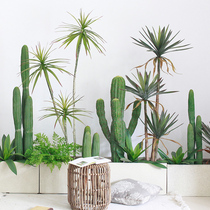 Simulation Plant Moroccan Fairy Post Nordic Home Floor Indoor Floor Green Planting Potted Plant Swing café ostomy