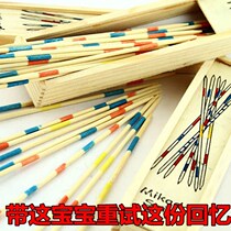 Game sticks wooden pick childrens parent-child game stick bamboo stick number stick pick flower stick pick stick game stick quality