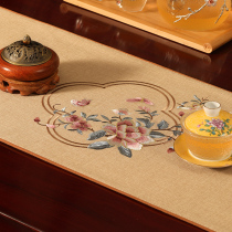 New Chinese table flag tea table tea table table mat cotton linen tea table cloth custom tea table cloth tablecloth