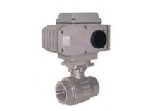 Q911F-16P electric ball valve 304 Electric two piece threaded ball valve DN20 DN25 DN32 DN50