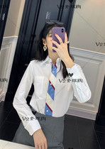 Thom Browne 19SS TB shirt Oxford cotton tie decorative long sleeve shirt for men and women
