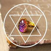 (Solitary genre ensemble) witch antique ring necklace genie stone custom magic almighty xuyuan