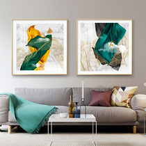 Living room decoration painting modern simple Nordic style restaurant hanging painting lines light luxury single porch aisle wall painting