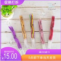 Bend birthday candle creative party cake decorated childrens cake candle rainbow curved line candle