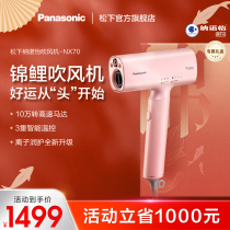 Loose new product hair dryer negative ion koi blower home with quick dry constant temperature blower NX70