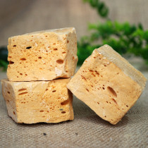 Pure handmade honey cake authentic pure 80 hard block nostalgic honeycomb candy snacks Tintin sugar maltose block old fashioned