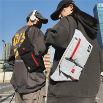 Trend messenger bag chest bag shoulder bag student street all-match Korean female bag male oblique cross bag