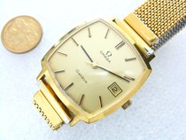 Omega 1030 Gold Swiss Mens Watch