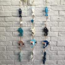 Mediterranean style creative home wall décor fashion fishermeFish decoration fish jewelry wall hanging wall hanging accessories decorative