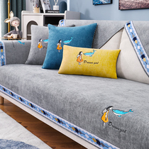 Snowier Sofa Cushion Four Seasons Universal Non-slip Sofa Cover Minima Thickened Cushion Subtop Backrest Cover Cloth Towels