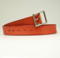 visvim uncle gui handmade retro casual all-match sewing button leather planting thick leather Japanese tide belt men