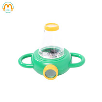Montessori science and culture teaching aids Childrens transparent insect observation box box magnifying glass to observe insects