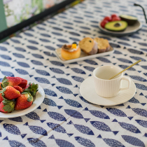 Tablecloth fabric cotton Sabre pattern Nordic rectangular simple home TV cabinet coffee table table tablecloth table cloth table cloth table cloth square table