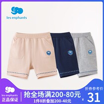 Libaby room childrens clothing boys summer shorts comfortable five-point pants casual pants fashion sweatpants cotton pants New