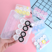 Candy Color Contact Lens Box Multiple Dress Portable Personality Profiles PUPIL BOX MULTI-FIT LARGE CAPACITY CONTAINING BOX