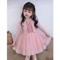 61 Girl Princess Dress Fluffy Dress Fluffy Dress 2022 Summer Dress New Children Dress Super Fairy