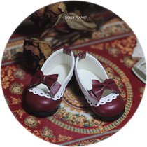 (Dolly Planet) BJD MSD 4 points bow tie loli big head doll shoes 5 colors optional