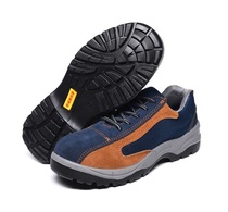 The construction machine fishing and mining labor safety shoes shoes smashing puncture-resistant oil acid-base breathable abrasion resistant